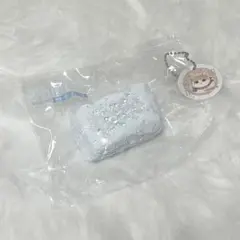 スクイーズ jomi 水色 ビーズ ケーキ