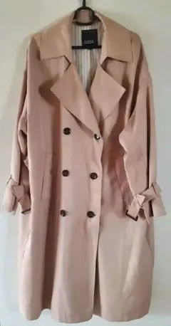 HK WORKS LONDON トレンチコート ベージュ LLのサムネイル