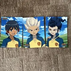 イナズマイレブン　超次元ドリームマッチ　生ブロマイド　3枚セット