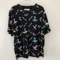 J1587 MELLOW Tシャツ Mサイズ ブラック
