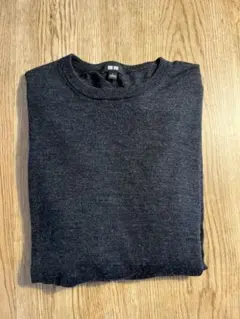メリノクルーネックセーター l