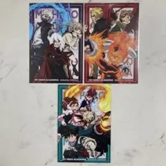 僕のヒーローアカデミア　ヒロアカ　全面戦争　ポストカード　爆豪　荼毘　ホークス