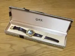 Q-pot 腕時計 トケトケイ ブラウン