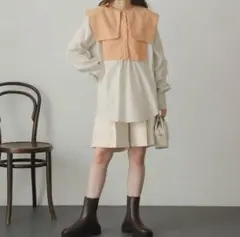 URBANRESARCH ウールライクバミューダパンツ