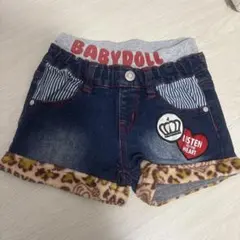 BABYDOLL デニムショートパンツ 120