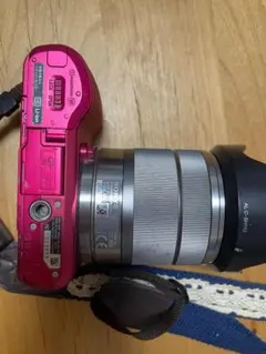 SONY NEX-C3 ピンク ミラーレス一眼 レンズ付き18-55mm 難あり