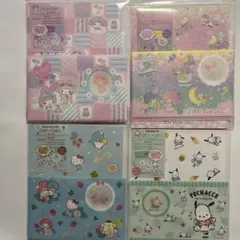 サンリオ レターセット 4点セットマイメロキキララ ポチャッコ まとめ売り 新品