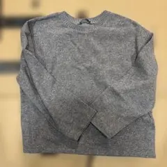 ZARA グレー 長袖ニットセーター EUR M