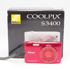 Nikon COOLPIX S3400 デジカメ フルセット a4820 2025年最新】coolpix s3400の人気アイテム - メルカリ