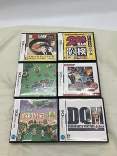 DSソフト6本/遊戯王 ナイトメア・トラバドール/マリオ64/どうぶつの森　他