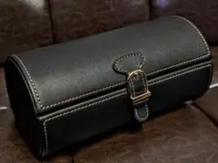 レザー製 腕時計ケース 黒