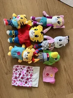 ぬいぐるみセット 多色キャラクター