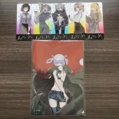 ラス1初期の購入特典　よふかしのうた　クリアしおり　全5種コンプ　クリアファイル