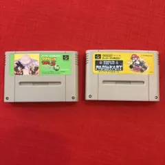 スーパーファミコン ソフト 2本セット マリオカート　ドラゴンボール