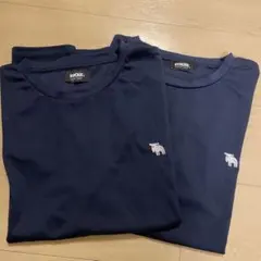 moz メッシュルームウェア BOOK ネイビー ver. Tシャツのみ　2枚