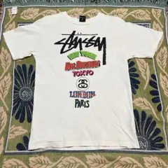ステューシー Tシャツ チャリティ WORLDTOUR 限定 Lサイズ - メルカリ
