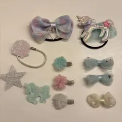 子供用ヘアアクセサリー まとめ売り