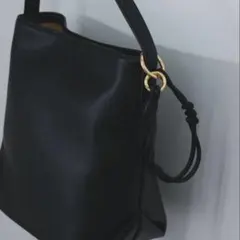 SALON adam et ropé スプリットレザーミドルトートバッグ