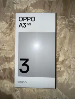OPPO A3 5G ブラック