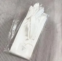 【美品】Chérie ウェディンググローブ　50cm 肘上ロング　ホワイト