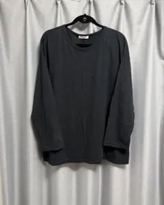 FREAK'S STORE バックスリット ロングTシャツ ブラック FREE