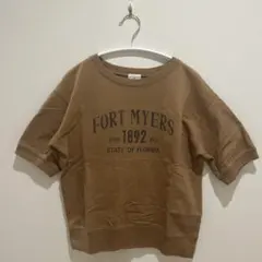 urban research doors 英字半袖トレーナー