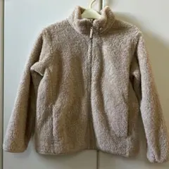 UNIQLO フリースジャケット 130 ベージュ