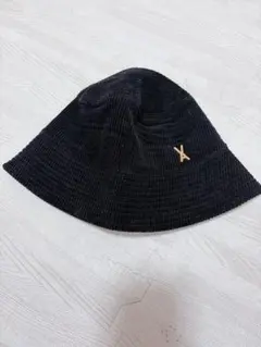 VARZAR コーデュロイ バケットハット 黒