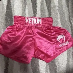 Venum ムエタイパンツ ピンク Mサイズのサムネイル