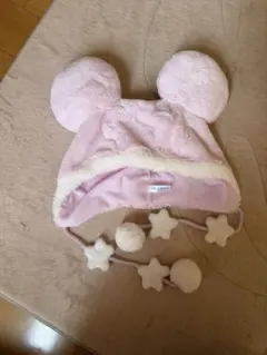 ディズニー　ファンキャップ ピンク