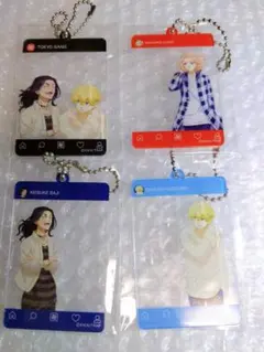 東京リベンジャーズ　SNS風カード　4枚セット