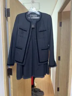 BODY DRESSING Deluxe ブラックスカートスーツ サイズ9