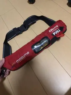 89Tera 自動膨張式ライフジャケット 赤 - メルカリ