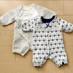 【60〜70サイズ】2枚セット　ロンパース