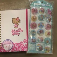 【正規品】ギャルキティ　日焼けキティ　シール帳　　カプセルポップシールのセット