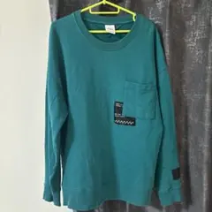 【即日発送】ZARA ターコイズ クルーネック トレーナー M