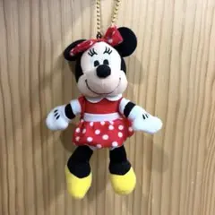 ミニーマウス ぬいぐるみキーチェーン