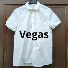 ベガス vegas 韓国服 白シャツ シャツ アシンメトリー デザインシャツ