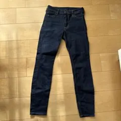 ハイウエストストレッチスキニーデニムパンツ EUR 32 h&m