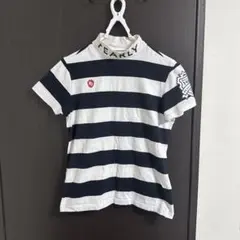 PEARLY GATES ストライプシャツ　モックネック　レディース サイズ1