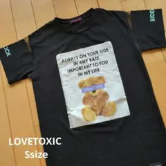 LOVETOXIC ロングTシャツ Ssize ブラックのサムネイル