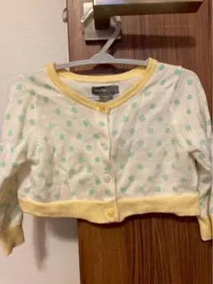 Baby Gap 水玉模様 カーディガン　70センチ