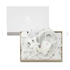 今治謹製 First towel 木箱入り フード付き バスポンチョ スタイ