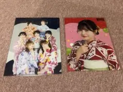 FRUITSZIPPER 浴衣　クリアファイル　月足天音