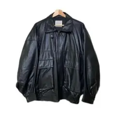 FREAK'S STORE レザーブルゾン レザージャケット ブラック