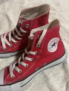 CONVERSE 赤 ハイカット スニーカー