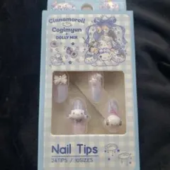 シナモンロール ネイルチップ 24枚入