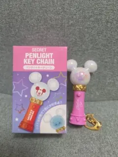 ディズニー　シークレットペンライトキーチェーン　チェシャ猫