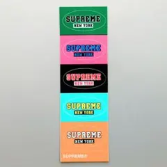 2015SS supreme ミニステッカー ホログラム 9枚 supreme ステッカー ホログラム ミニ シュプリーム 正規 2015SS