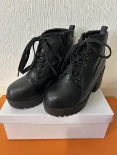 ABC-MARTブラックブーツ